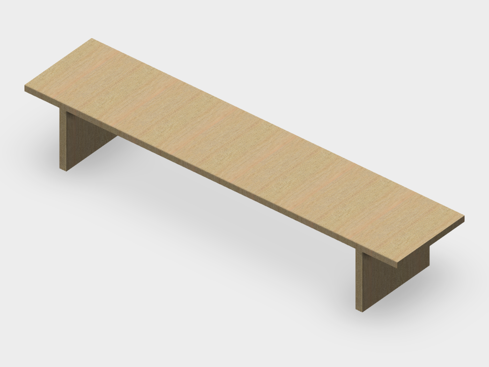 Nordic bed footboard