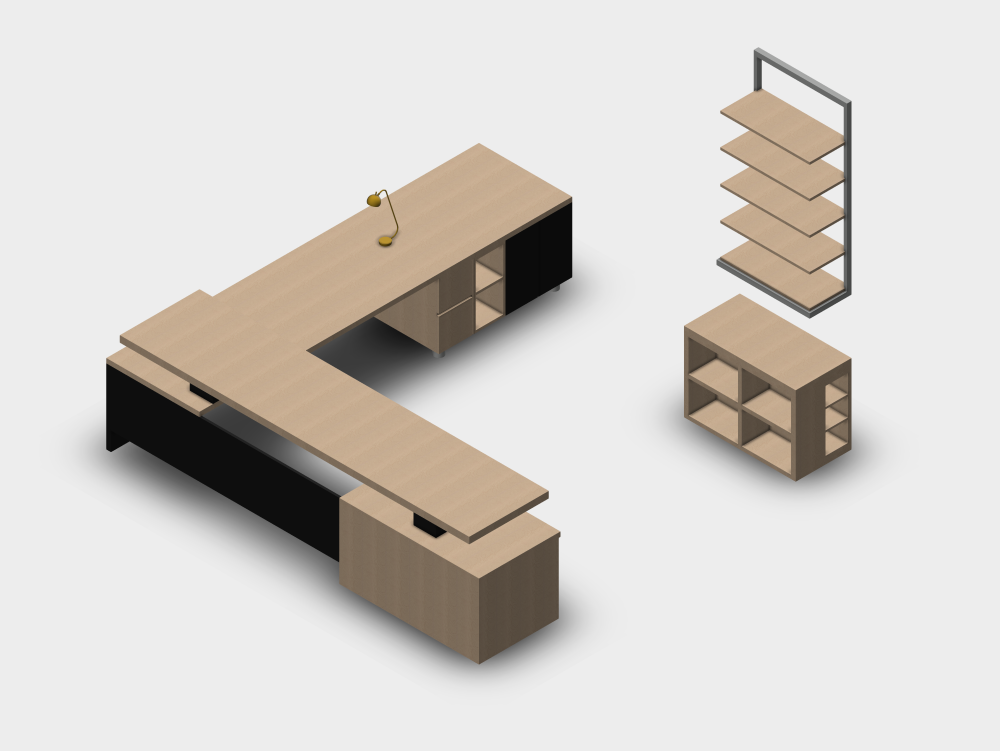 Mobiliario para despacho ejecutivo