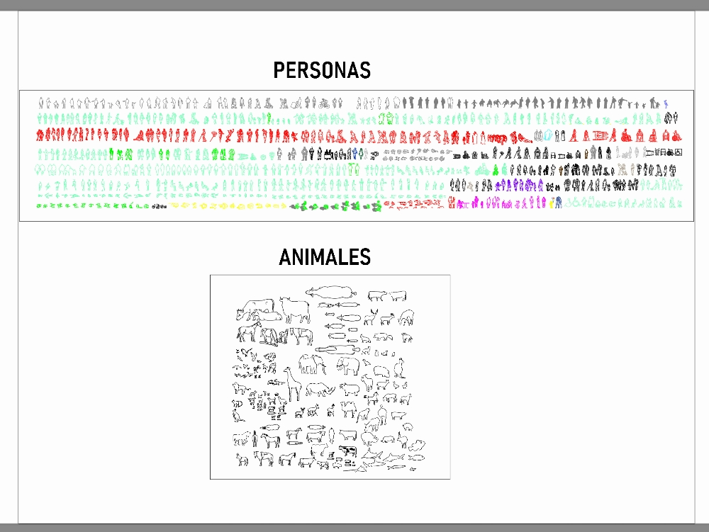 Personas y animales