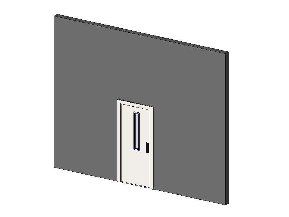 Puerta de ascensor batiente