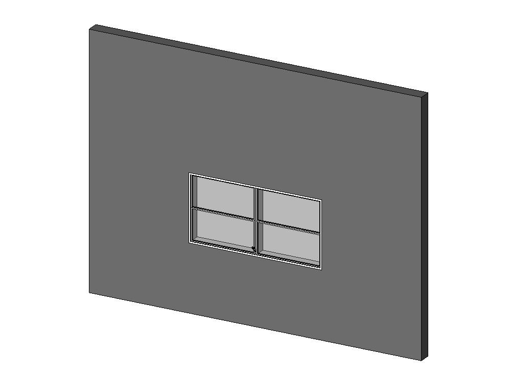 Ventana doble proyectante