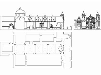 Iglesias y templos en AutoCAD 264 Bloques CAD gratis | Bibliocad
