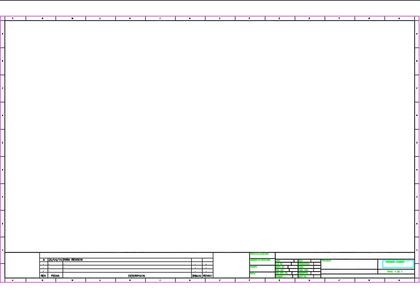 Format de feuille a1 dans AutoCAD, Téléchargement CAD gratuit (323.01 KB)